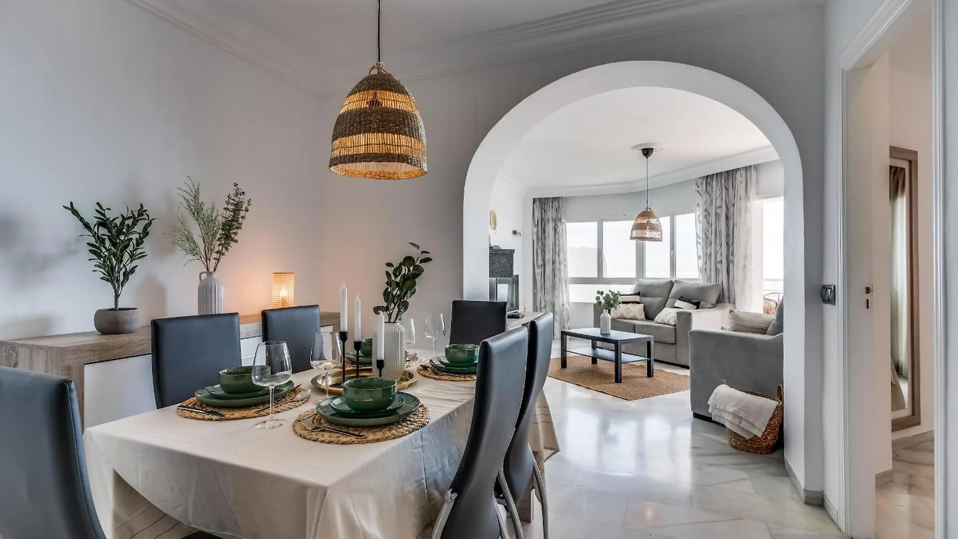 Appartement Mijas Met Geweldig Zeezicht Spanyolország